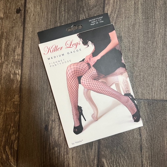 Medium Gauge Fishnet Tights - Picture 1 of 2